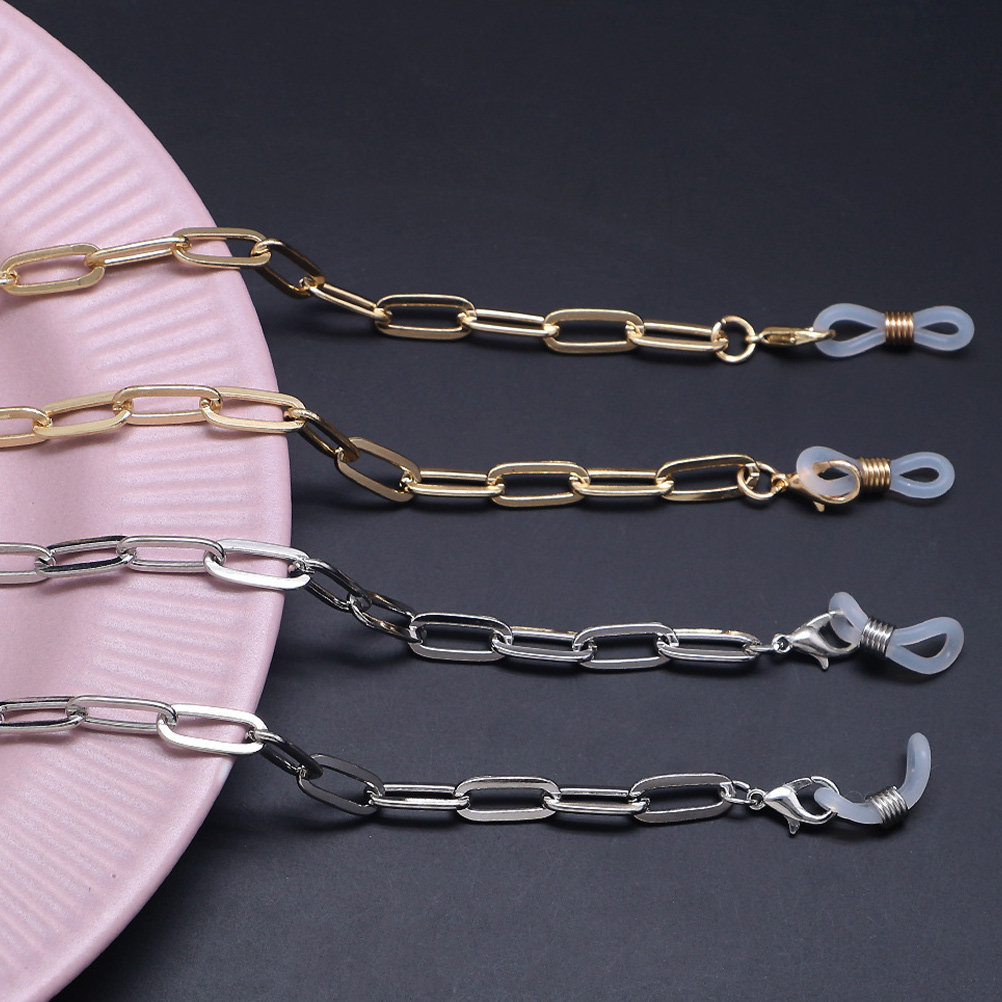 Mask Chain Holder - Złoty łańcuszek do maski w formie