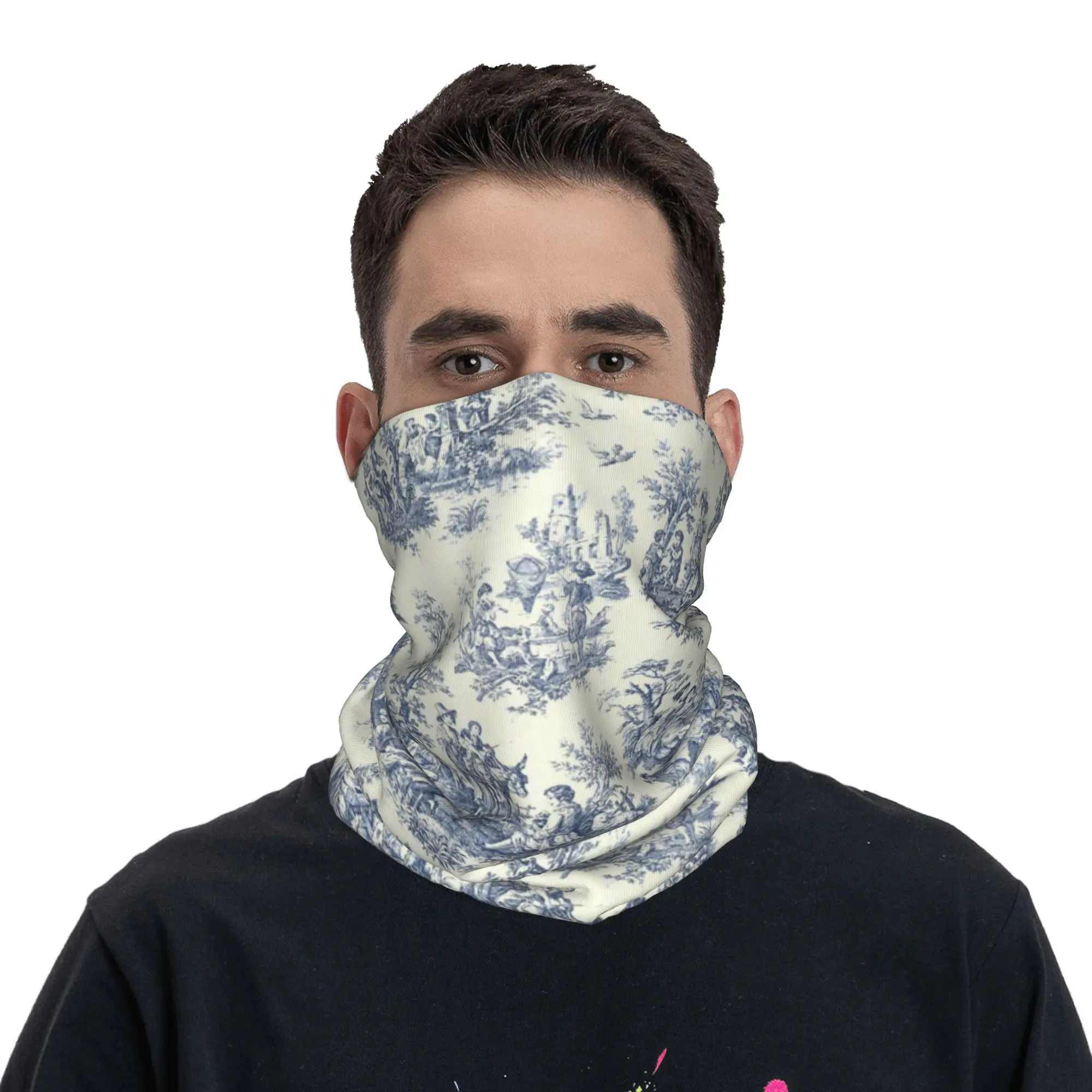 Nowa pudrowo-niebieska francus – Neck Gaiter Face Cover recenzja i cena